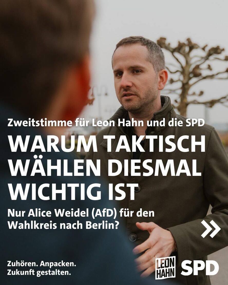 Leon Hahn SPD Bundestagskandidat Bodensee